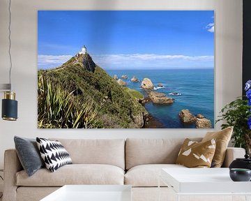 New Zealand: Nugget Point lighthouse by Be More Outdoor