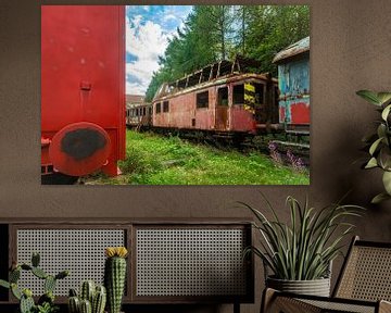 Lost Place Eisenbahn in Böhmen von Johnny Flash