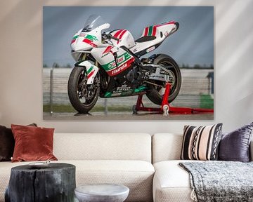 Honda CBR 600 RR Supersport in racetrim with Castrol stickers by Joost Winkens