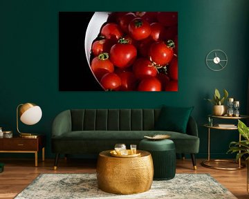 Rode tomaten in pot van Ulrike Leone