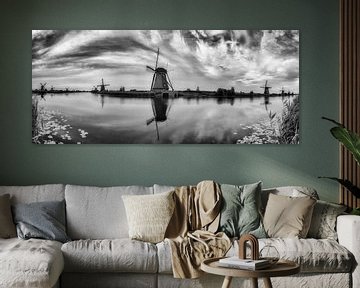 Kinderdijk Panorama von Joram Janssen