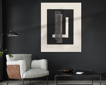 Bauhaus, LÁSZLÓ MOHOLY-NAGY, ohne Titel, 1922 von Atelier Liesjes