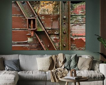Locking train wagon by Jenco van Zalk
