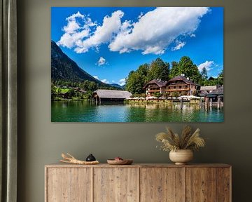 Blick auf den Königssee im Berchtesgadener Land von Rico Ködder