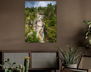 De Almbachkloof in het Berchtesgadener Land