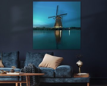 Molen in de avond