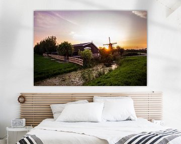Kinderdijk Windmills by Brian Morgan