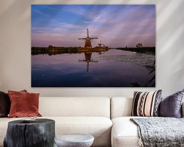 Windmills on the Kinderdijk by Brian Morgan