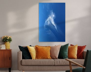 ciel, nuages, sorcière, figure, météo