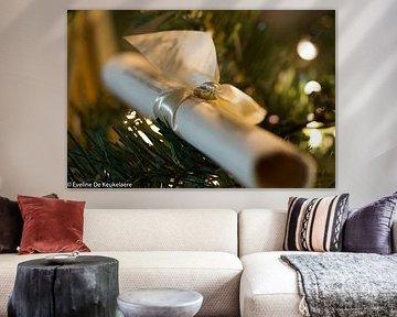 Noël, la lettre du Nouvel An, l'arbre de Noël,