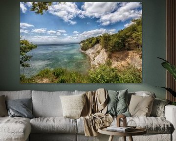 Kreidefelsen Kreideküste Insel Rügen von Mirko Boy