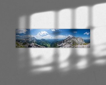 Bergpanorama "Dachstein & Gosaukamm" von Coen Weesjes
