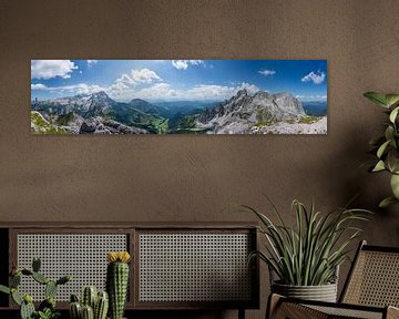 Mountain panorama "Dachstein & Gosaukamm" by Coen Weesjes