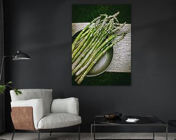 Green asparagus by Laura van Driel