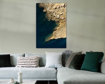 Abstrakte Küste von Renzo de Jonge
