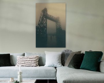 "Hef" bridge in the fog by Gijs Wilbers