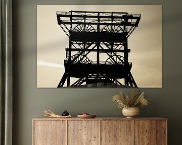 Grafiek van de kronkelende toren