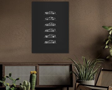Ford Mustang Evolutie van Artlines Design
