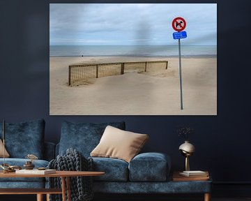 Strand Koksijde von Johan Vanbockryck