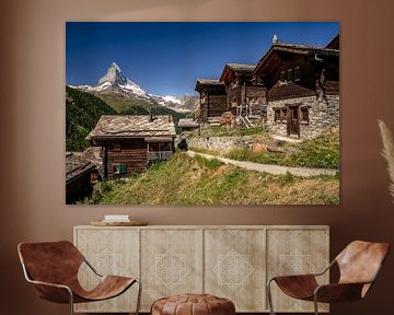 De Matterhorn in Zwitserland van Achim Thomae