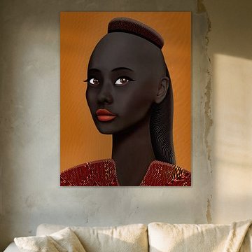 Schönes Schwarz (1 von 2) von Ton van Hummel (Alias HUVANTO)