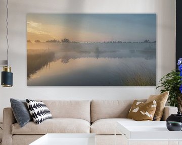 A blanket of fog reveals the world