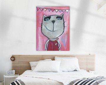 Kat Roze - Katten van Sonja Mengkowski