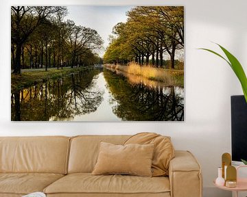 Voorjaar aan het Apeldoorns Kanaal van Adelheid Smitt
