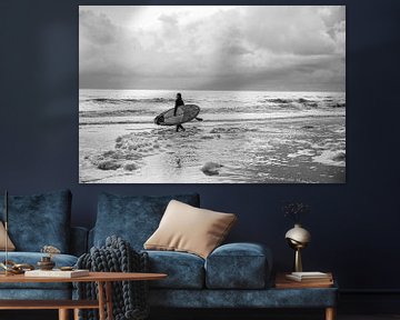 Surfer | Noordzee | Artprint | Artwork | Suppen