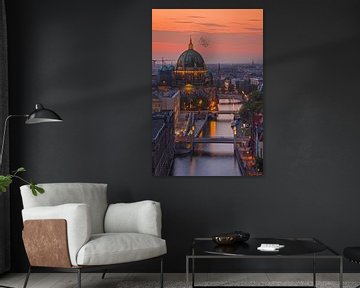 Berlin Cathedral on the Spree by Heiko Lehmann
