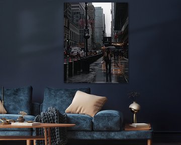 Ein regnerischer Tag in New York City, USA von Ian Schepers