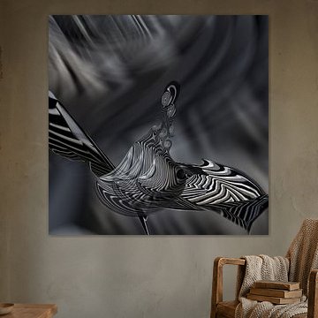 Bonjour l'oiseau de l'espace !