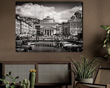 Photographie en noir et blanc : Trieste - Sant'Antonio Taumaturgo sur Alexander Voss