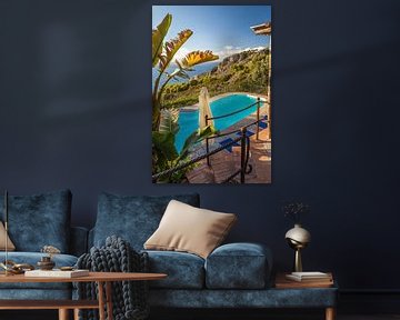 Pool mit Meerblick auf Capri von Christian Müringer