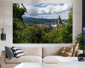 Wernigerode und Schloss von Frank Herrmann