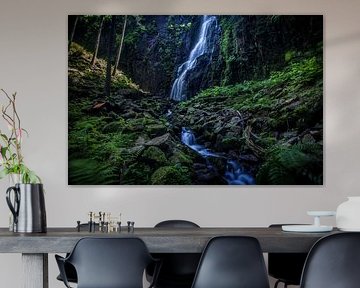 Zwarte Woud, waterval, natuur van Kahl Design Manufaktur