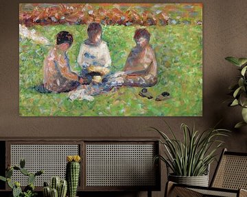 Das Picknick, Georges Seurat