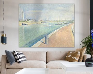 Der Kanal der Kieswege, Georges Seurat