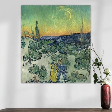 Une promenade au crépuscule, Vincent van Gogh