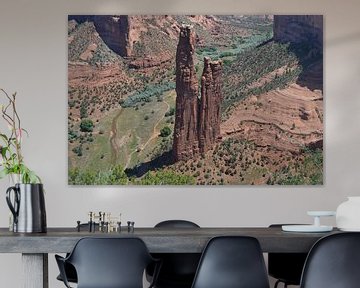 Spider Rock in Canyon de Chelly van Bernard van Zwol