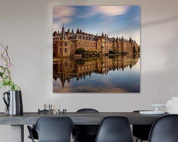 Hofvijver en Binnenhof, Nederland van Adelheid Smitt