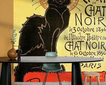 Reopening of the Chat Noir Cabaret, 1896 by Bridgeman Images