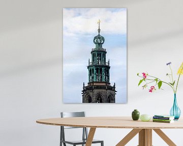 Martinitoren in Groningen ( kleur) van Eugenlens