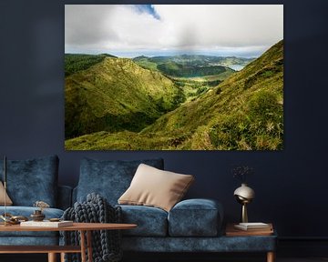 View from Boca do Inferno, São Miguel, Azores, Portugal 2 by Ellis Peeters