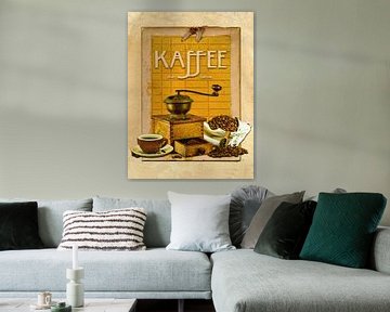 Koffie in de keuken van Dirk H. Wendt