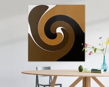 Abstract organisch vormen