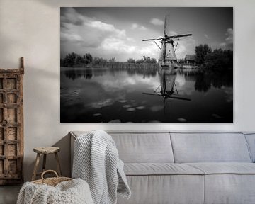 Windmill, Kinderdijk. by Luke Price