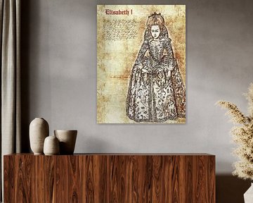 Elizabeth I van Printed Artings