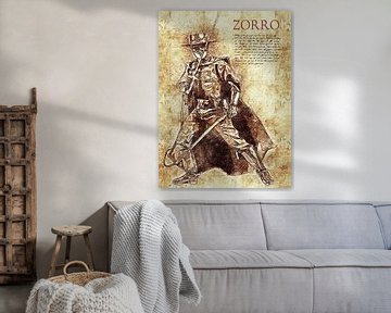 Zorro van Printed Artings