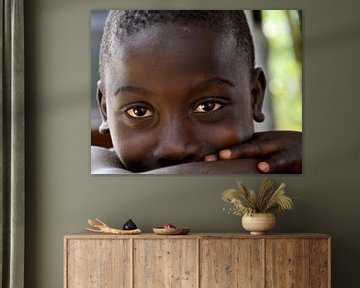 Surinamese boy by Mieke Verkennis